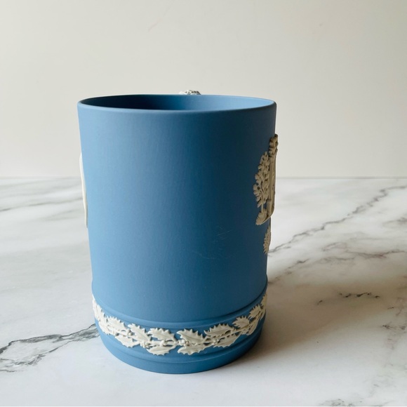 Vintage Wedgwood Jasperware 1981 Christmas Mug Marble Arch Limited Edition - Picture 6 of 11